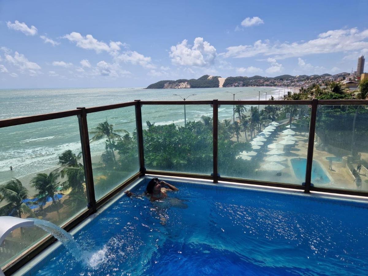 Na Praia - Araca 407 Luxo - Lateral Vista Mar ناتال المظهر الخارجي الصورة